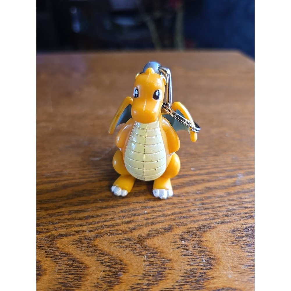 VINTAGE 1999 POKEMON BURGER KING DRAGONITE 2" LOOSE PVC FIGURE KEYCHAIN